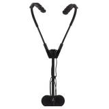 Mikilys Saxophone Shoulder Harness, Comfortable Neck Strap with Aluminum Hook, for Alto and Soprano Sax, Black - Retail: $32