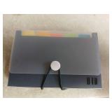 H4D 3x5 Index Card Case with 100 Heavyweight Ruled Index Cards and Dividers, Black - Retail: $9