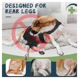 Supet Recovery Sleeve for Dogs Rear Leg to Stop Licking: Soft Surgical Wound Wrap for Torn Back Legs, for TPLO ACL Surgery, for Male and Female Dogs, Comfortable Cone Alternative (2XL) - Retail: $46