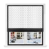 Insulated Window Cover, Sunmoxia Upgraded Oxford Cloth Waterproof Thermal Insulated Blackout Window Insulation kit, Fits up to 45x49 inch Windows to Keep Warm in Winter - Retail: $27