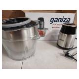 Ganiza Food Chopper with Glass Bowls - Retail: $25