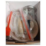 Emporium complete sourdough starter kit|Feat.9" banneton bread proofing basket set,24oz sourdough starter jar,15pcs sourdough bread baking supplies |Best sourdough tools and supplies for beginners - R