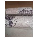 Kitchen Rugs and Mats Cushioned Anti Fatigue Kitchen Mat 2PCS Non-Skid Waterproof Boho Kitchen Runner Rug Comfort Foam Standing Mat for Office,Laundry,Kitchen Sink,Grey Floral - Retail: $34