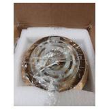 Meybiok 2 Pack Gold Wall Sconces Set of Two,Modern Bathroom Sconces with Milky Globe Glass, Sconces Wall Decor Set of 2 Wall Light for Bathroom Mirror Living Room Hallway (Bulbs not Included) - Retail