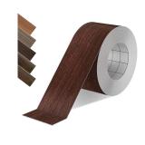 Cherry Wood Grain Tape, 2.4 inch X 15ft Self Adhesive Cherry Repair Patch for Tables, Chairs, Baseboards, Doors, Windows, Floors, DIY.