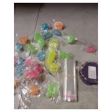 JOYIN 28 Packs Valentines Day Gift Cards with Mochi Squishy Toys, Glow in The Dark Mochis, Stress Relief Fidget Toys for Kids Valentine