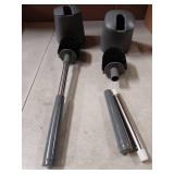 Modern Toilet Bowl Brush with Holder Set of 2 - Retail: $15