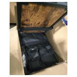 SwaaVee Laundry Hamper, Laundry Basket, Laundry Sorter with 3 Removable Bags, Clothes Basket with 3 Compartments, Wheels, Shelf for Laundry Room Bathroom Bedroom (3 Bags-Black)