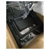 SwaaVee Laundry Hamper, Laundry Basket, Laundry Sorter with 3 Removable Bags, Clothes Basket with 3 Compartments, Wheels, Shelf for Laundry Room Bathroom Bedroom (3 Bags-Black)