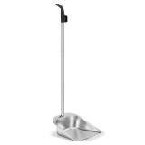 Yangbaga Dust Pans with Long Handle - 35" Heavy Duty Metal Upright Stand Up Dustpan - Long Handled Stand Up Dustpans - Best Dustpans for Home/Lobby/Shop/Garage/Yard
