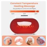 TipTalk Hand Massager with Heat and Compression, Cordless Electric Hand held Massager for Arthritis and Carpal Tunnel, Gifts for Men and Women