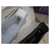 2 Packs Silicone Case Cover with Wrist Strap for Nintendo Wii Remote Controller ((Black+White))