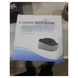 Gikezed Travel Pillows for Airplanes Ergonomic Memory Foam Neck Pillow for Travel - 360° Head & Neck Support for Sleeping on Flights, Cars, Trains & Office (Gray-2)