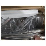 SEIRIONE Corner Shower Caddy Tension Pole, Quick Setup, Rust-Free Bathroom Shower Organizer Corner for Bathtub Shampoo Storage, 4-Tier Adjustable Shelf, Drill Free, Fits 34 to 116 Inch Height, Silver