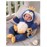 BABESIDE Lifelike Reborn Baby Dolls Boy Loyd- 20 Inch Soft Body Realistic-Newborn Handmade Real Life Baby Dolls with Accessories, Gift for Kids Age 3+ Pretend Play & Collection