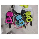 Walkie Talkies for Kids Rechargeable 3 Pack - Long Range Kid Walkie Talkie for Camping Hiking Outdoor - Walkie-Talkies Walky Talky for Kids - Toys and Gifts for 3-12 Year Old Boys Girls