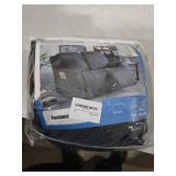 TAOCOCO Recliner Loveseat Slipcover, 2 Pieces Polyester Fabric Stretch Sofa Covers for 2 Seat Reclining Couch, Soft Washable Furniture Protector with Pockets (2 Seat, Dark Gray)