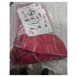 Sattiyrch Upright Christmas Tree Storage Bag,Fits Up to 7.5 ft Tall Artificial Tree,Heavy Duty 600D Canvas Red Christmas Tree Storage Container with Sleek Zipper and Durable Handles (7.5 FT)