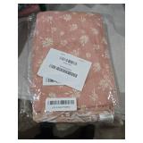 Happy Flute 3 Set Muslin Swaddle Blankets,Essential Baby&Newborn Swaddling,Perfect for Boys&Girls,Receiving Blankets,Nursing,Stroller Cover,Large 47.2x43.3 inches Swaddle Wrap Burping Clothes. (Pink)