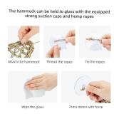 Niteangel Bearded Dragon Hammock Reptile Lounger for Chameleon, Lizards, Gecko, Snakes, Lguana Reptiles, Tortoises (Rectangle 16