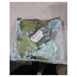 Kisflower Blue Hydrangea Artificial Flowers 6pcs Faux Hydrangea Flowers, Fake Flowers for Table Centerpiece, Blue Silk Hydrangea Flowers with Stems for Home Wedding Party Decor