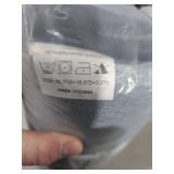 IASEAHK Chair Cushions for Dining Chairs, Dining Chair Cushions, Tufted Indoor Chair Pads with Ties & Non Slip Backing, Seat Cushions for Kitchen Chairs 16.5 x 16.5 x 3.5", Set of 2 Light Blue