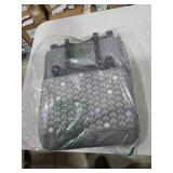 Everything Mary Collapsible Scrapbook Case Foldable Craft Organizer Tote for Scrapbooking Supplies, Art Tools, Paper & Accessories Portable Storage Bag