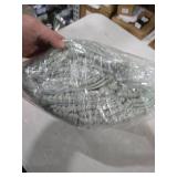 H.VERSAILTEX Sage Bathroom Rugs, Bath Mat Set of 2 Extra Thick Chenille Striped Pattern Shaggy Bath Rugs for Bath Room, Non Skid Bath Mats for Bathroom Floor (32 x 20 Plus 24 x 17 - Inches)