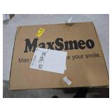 MaxSmeo Side Table, 3-Tier Small End Table, Modern Oval Night Stand Accent Table for Living Room, Bedroom, Rustic Brown