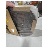 MaxSmeo Side Table, 3-Tier Small End Table, Modern Oval Night Stand Accent Table for Living Room, Bedroom, Rustic Brown