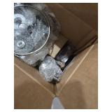 Hookah Set with Everything - Kitosun Updated Cube Modern Shisha include Vulcan HMD Silicone Phunnel Bowl Silk Pipe Coal Tongs Remote LED Light for Great Smoking | Easy Cleaning Easy Inhale 2 Hoses