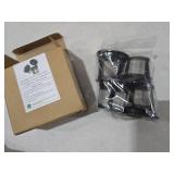 Reusable K Cups for Keurig K Elite, K Classic, K Compact, K Latte, K Duo and All 2.0 & 1.0 Coffee Makers, 4 Pack K Cup Coffee Filters - Black