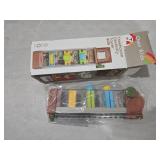 CalfQueen Montessori Toys for 2 3 4 5 6 7 Year Old, Ball Drop Toys for Toddlers 3-5, Activity Cube Educational Learning Toy 5 Fine Motor Activities, Busy Board Sensory Travel Birthday Boys Girls