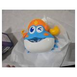 Bath Toys,Light Up Baby Bath Toys Bath Bubble Machine with Colourful RGB Light Great Birthday for Toddler Boys and Girls Tub Toy for Kids Ages 1-3 4-8