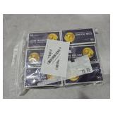 Favourde 300 Pieces Cardboard Coin Holder Flip Mega Assortment, 2 by 2 Inch for Coin Collection (6 Sizes)