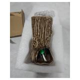 Zhilishu Hamster Water Bottle for Glass Tank, 3-in-1 Adjustable 80ML Gerbil Water Bottle with Stand Holder, Chew Proof Ceramic Water Dispenser for Dwarf Syrian Hamster Mice Rat