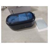Miorcols Ultrasonic Cleaner Jewelry, New 48000Hz Jewelry Cleaner Ultrasonic Machine with Dual Cleaning Modes, Suit for Eyeglasses, Rings, Retainer, Dentures,Watch Strap etc. (Dark Blue)
