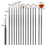 Artdone 31pcs Nail Art Brushes, Nail Art Tool Set, Dotting Tools, Dust Brush,Striping Brushes for Long Lines, Drawing Pen For Gel Polish Design supply