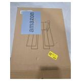 Carton Storage Rack with Caster Wheels, Portable Cardboard Organizer, Carton Stand for Cardboard Storage, Carton Cart for Home Warehouse, Black Carton Organizer