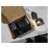 Solar Mailbox Lights Outdoor Waterproof Non-Drill LED 3000K Warm White Bright Lens Downlight Small Solar Light for Address, Sign, House Number, Deck, Wall, Fence