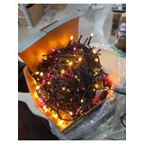 Ccinny 394FT 1200 LED Christmas Lights Outdoor, Christmas Tree Lights Plug in, 8 Modes Twinkle String Lights for Bedroom Wedding Party Holiday Xmas Home Decorations Multicolored