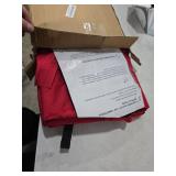 Mrrihand Christmas Tree Storage Bag, Large Artificial Anti-Tear Heavy-Duty 600D Oxford Cloth Xmax Christmas Tree Storage Box with Rolling Wheels, Christmas Tree Storage Container (Red, 7.5Ft)