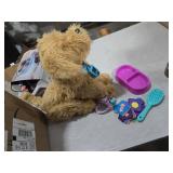 My Fuzzy Friends Moji Interactive Labradoodle - Plush Interactive Dog Toy for Boys and Girls, Loveable and Lifelike Companion Pet, Brown