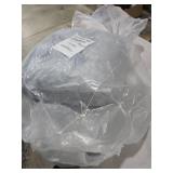 IASEAHK Chair Cushions for Dining Chairs, Dining Chair Cushions, Tufted Indoor Chair Pads with Ties & Non Slip Backing, Seat Cushions for Kitchen Chairs 16.5 x 16.5 x 3.5", Set of 2 Light Blue