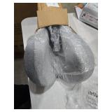 leqsdijk Seat Cushion for Truck Driver, Memory Foam Truck Seat Cushion with L-Shaped Ergonomic Design, Lumbar Support Pillow & Tailbone Pain Relief for Long Driving, Semi Truck Accessories