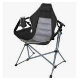 members mark swing Lounger Black