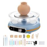 Funspire Pottery Wheel for Kids,mini Pottery Wheel for Children and Beginners - 4.7-inch Electric Pottery Wheel with Adjustable Speed, Low Noise, Precise Control, Includes 16 Pottery Tools