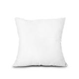 Edow Throw Pillow Insert, Lightweight Soft Polyester Down Alternative Decorative Pillow, Sham Stuffer, Machine Washable. (White, 26x26), 1 Count (Pack of 1)