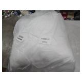 Edow Throw Pillow Insert, Lightweight Soft Polyester Down Alternative Decorative Pillow, Sham Stuffer, Machine Washable. (White, 26x26), 1 Count (Pack of 1)