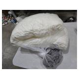 ZonLi Long Body Pillows for Adults, Memory Foam Body Pillow Adjustable, Firm Support for Side Sleepers, Pregnant Women, Washable Quilted Pillowcase, 20 x 54 Inch, Gifts, Dark Grey Set